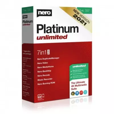 Nero Platinum Unlimited 7 in 1 Suite