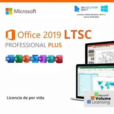 Comprar Licencia de Office LTSC 2019 Professional Plus (Licencia de Volumen)