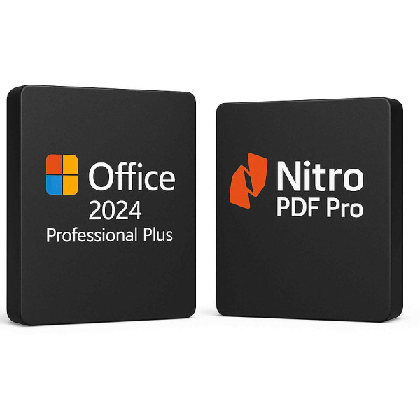 Pack Office 2024 Professional Plus + Nitro PDF Pro 10 para Windows Pack Office 2024 Professional Plus + Nitro PDF Pro 10 para Windows