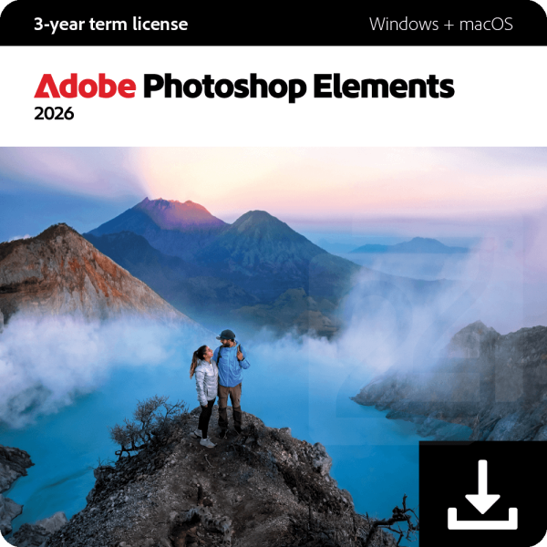 Adobe Photoshop Elements 2026 para Windows / Mac OS