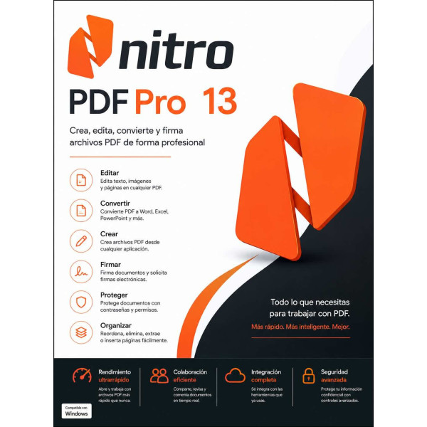 Nitro PDF Pro 13 | Perpetual Licence €59 | Windows