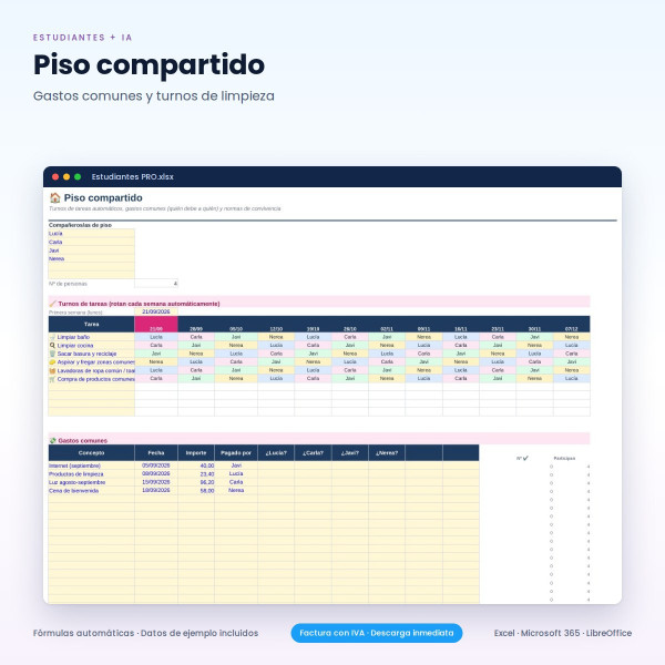 Calculadora de Notas en Excel para Estudiantes + Tutor IA
