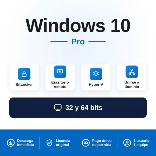 Licencia Windows 10 PRO ▶️ Compra Barato en Revolution Soft