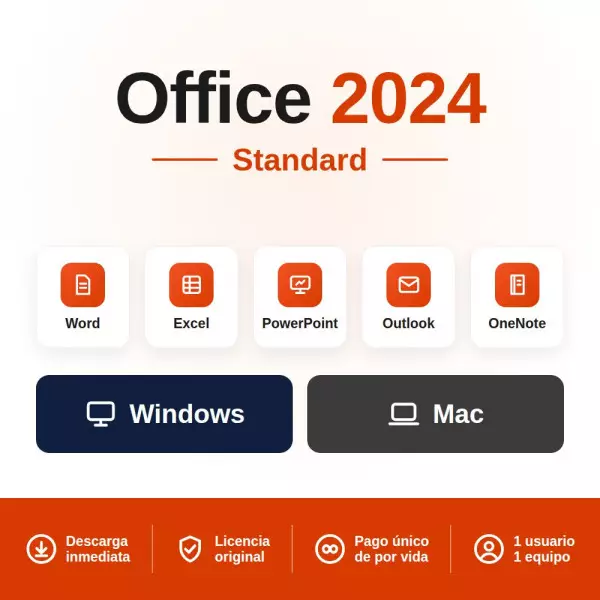 Comprar Office 2024 Standard LTSC | Para PC y Mac | Factura con IVA