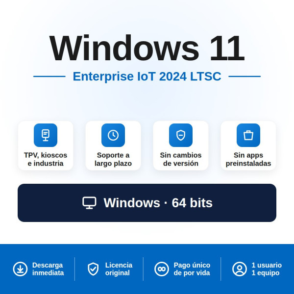 Comprar Windows 11 Enterprise IoT LTSC 2024: Líder en Innovación y Seguridad