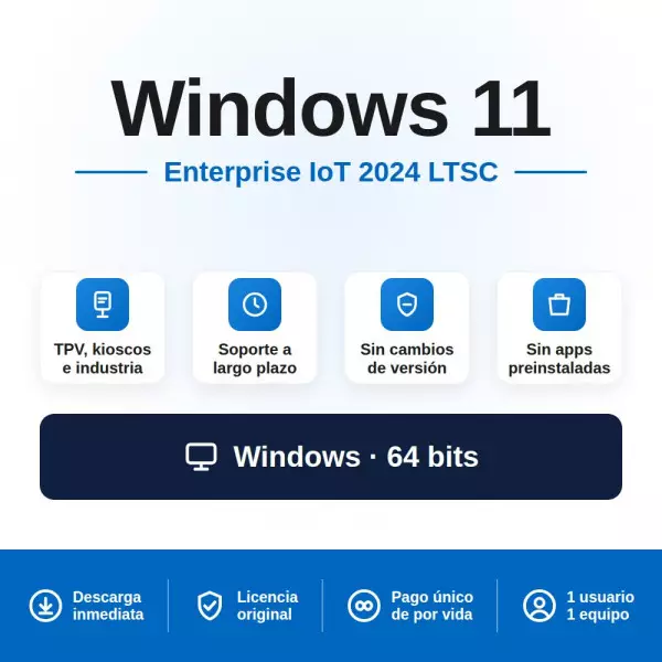 Comprar Windows 11 Enterprise IoT LTSC 2024: Líder en Innovación y Seguridad