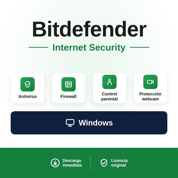 Bitdefender Internet Security para PC