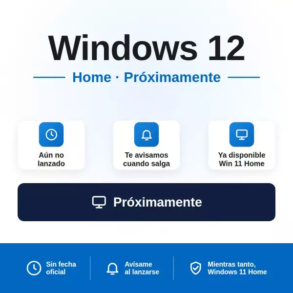 Comprar Licencia Windows 12 Home. Software Barato en Revolution Soft