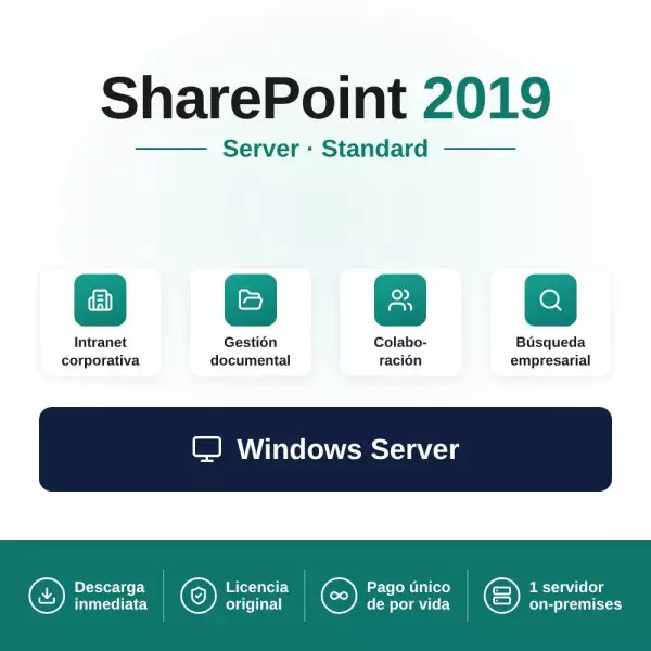Comprar Microsoft SharePoint Server 2019 Standard