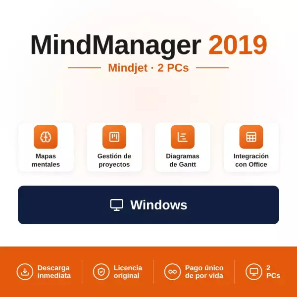 Optimice el flujo de trabajo con Mindjet MindManager 2019