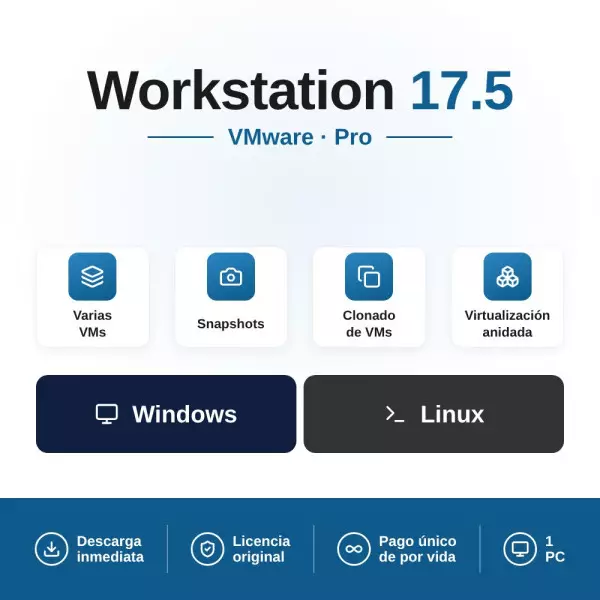 Vmware Workstation 17 Pro ▶️ Licenza a vita