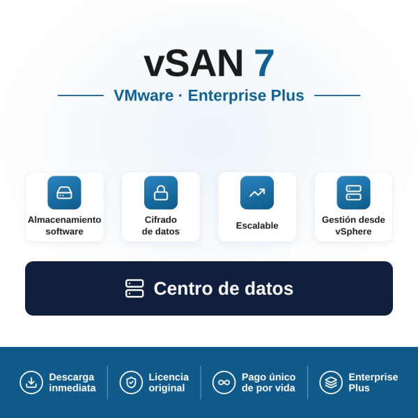 Comprar VMware vSan 7 Enterprise Plus hiperconvergente