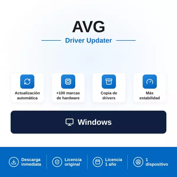 Mantén actualizados tus drivers con AVG Driver Updater