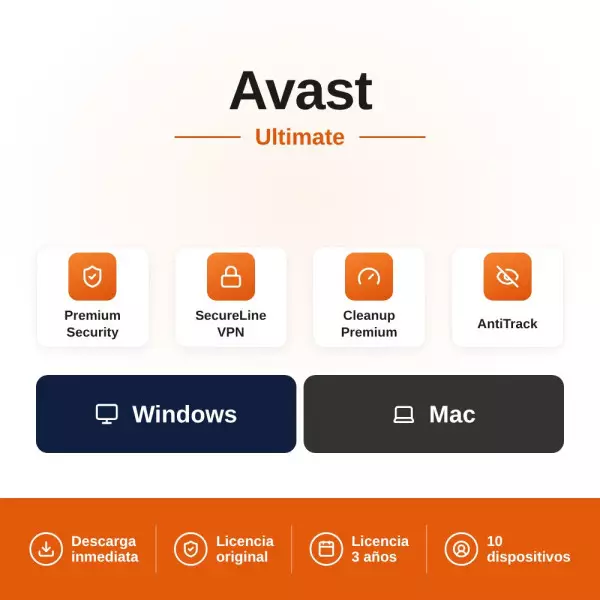Comprar Avast Ultimate al mejor precio