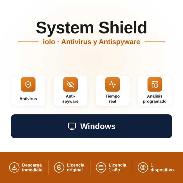 Comprar iolo System Shield AntiVirus & AntiSpyware