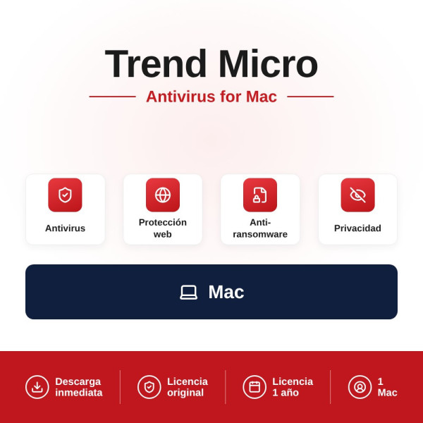 Comprar Trend micro antivirus for Mac