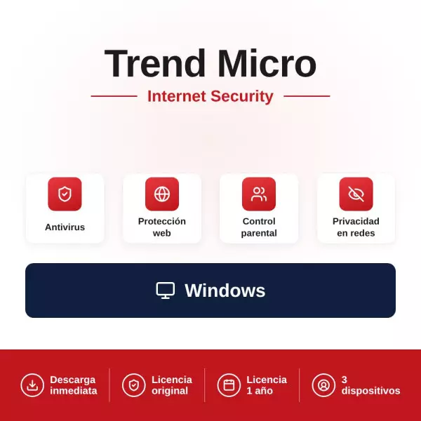 Comprar Trend Micro Internet Security