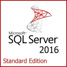 MS SQL Server 2016 Standard - 24 cores - unlimited users - Online Activation Key