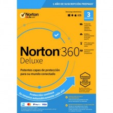 Norton 360 Deluxe 5 dispositivi + 50 GB di archiviazione cloud - 1 anno