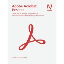Adobe Acrobat Pro 2020 Edición Estudiante y Profesor Win/ Mac