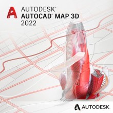 Autodesk Autocad MAP 3D 2022 For Windows - 1 Year