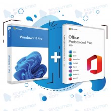 Windows 11 PRO + Office 2021 PRO PLUS para 1 PC