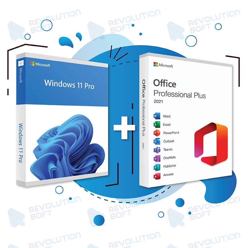 Windows 11 PRO + Office 2021 PRO PLUS Online Activation Keys