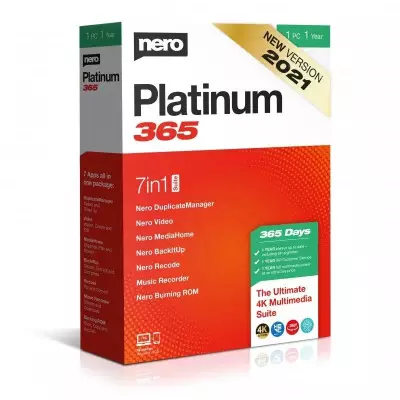 Nero Platinum 365 - Complete Suite for Multimedia Editing